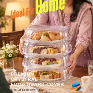 PREMIUM CRYSTAL FOOD GUARD COVER-3 Layer
