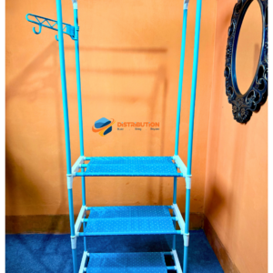 Multifunctional Smart Clothing Storage Rack-Blue